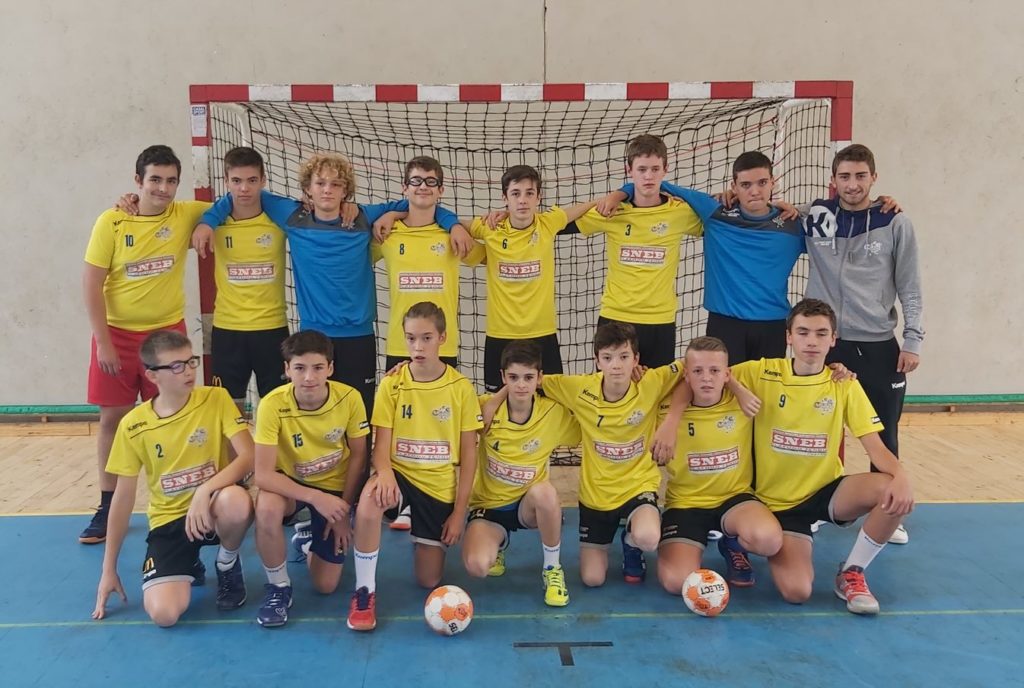 équipe 15 garçons